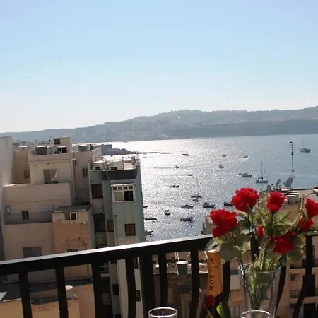 Getawaysmalta - Seashells Apartment 11 With Terrace And Sea Views In Bugibba * San Pawl il-Baħar