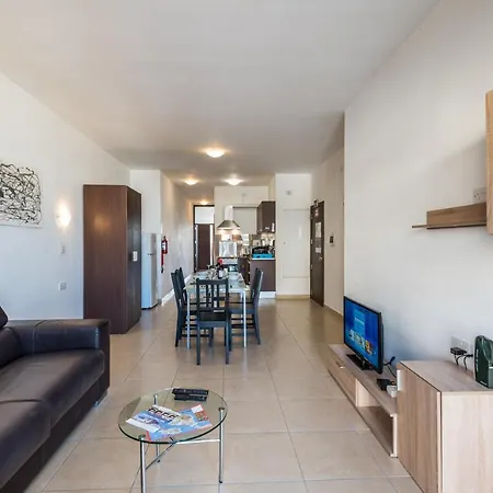 Getawaysmalta - Seashells Apartment 11 With Terrace And Sea Views In Bugibba * San Pawl il-Baħar