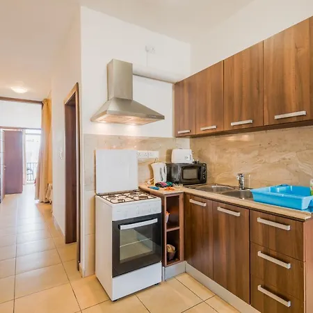 Getawaysmalta - Seashells Apartment 11 With Terrace And Sea Views In Bugibba San Pawl il-Baħar